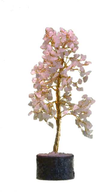 Pink Quartz Tree